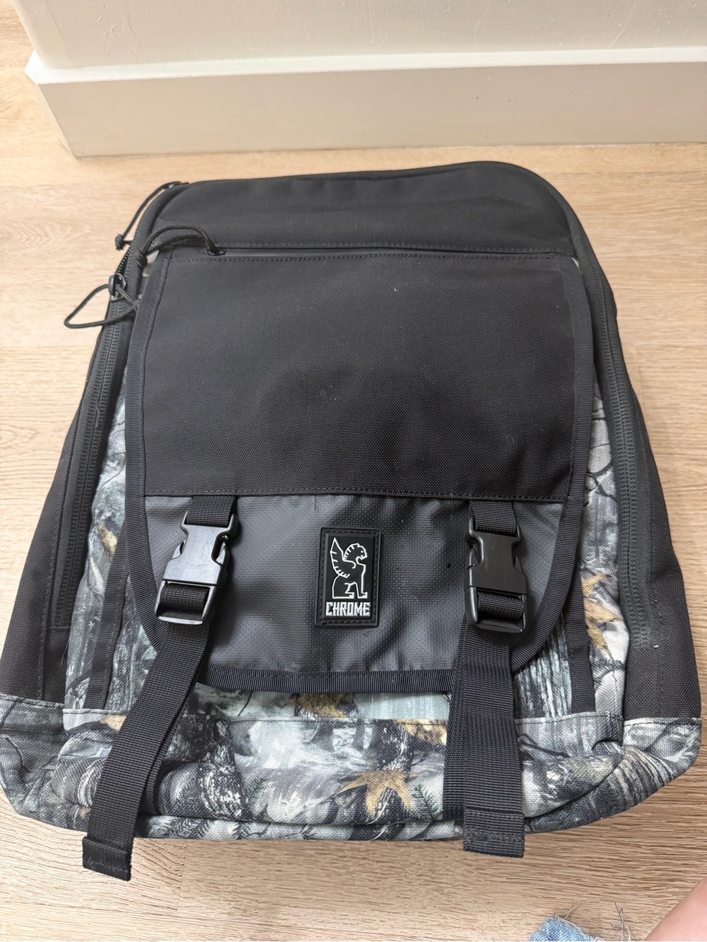 Chrome x John Cardiel Fortnight Backpack Camo Backpack Black & Green